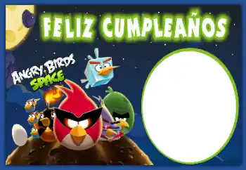 Nápis na rámečku: Šťastné Narozeniny!