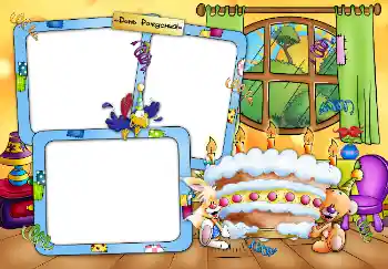 Nápis na rámečku: Narozeniny Nápis na rámečku: Narozeniny