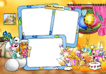 Nápis na rámečku: Narozeniny Nápis na rámečku: Narozeniny