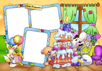 Nápis na rámečku: Narozeniny Nápis na rámečku: Narozeniny