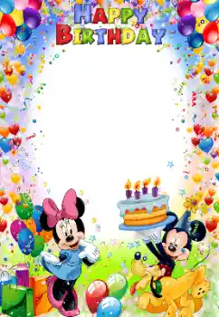 Nápis na rámečku: Šťastné Narozeniny! Nápis na rámečku: Šťastné Narozeniny!