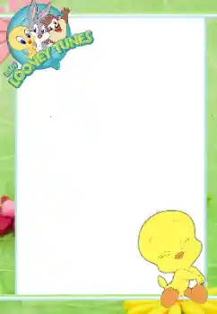 Nápis na rámečku: Baby Looney Tunes