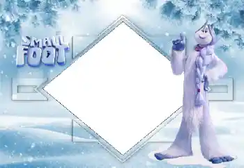 Nápis na rámečku: Smail Foot