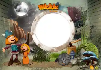 Nápis na rámečku: Wickie de Viking