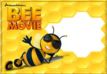 Nápis na rámečku: Bee Movie
