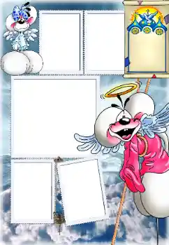 Nápis na rámečku: Křest