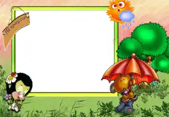 Nápis na rámečku: Vycházka Nápis na rámečku: Vycházka