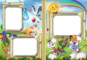 Nápis na rámečku: Naše miminko