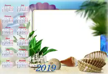 Fotografický efekt z kategorie Kalendáře № 143710. Nápis na rámečku: 2019 Fotografický efekt z kategorie Kalendáře № 143710. Nápis na rámečku: 2019