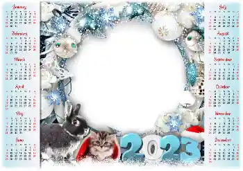 Fotografický efekt z kategorie Kalendáře № 202169. Nápis na rámečku: 2026