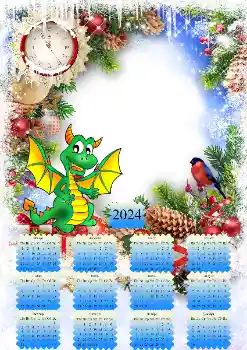Fotografický efekt z kategorie Kalendáře № 205639. Nápis na rámečku: 2026