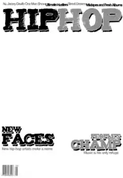 Nápis na rámečku: HipHop