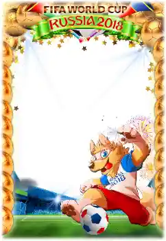 Nápis na rámečku: FIFA  WORLD CUP 2018