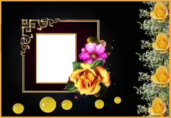 Nápis na rámečku: Pamatujeme, milujeme, smutníme!