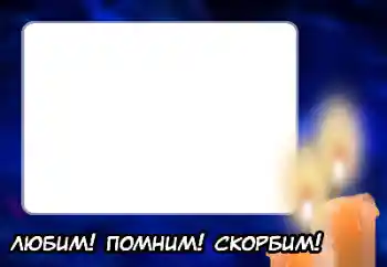 Nápis na rámečku: Pamatujeme, milujeme, smutníme!