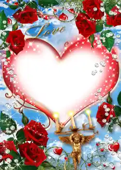 Fotografický efekt z kategorie Rámečky pro zamilované № 1259