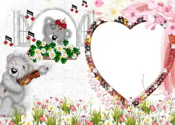 Fotografický efekt z kategorie Rámečky pro zamilované № 1261