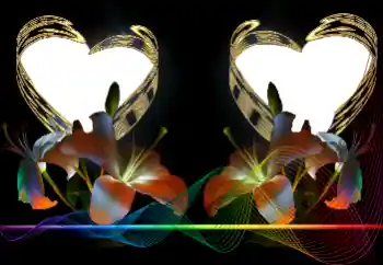 Fotografický efekt z kategorie Rámečky pro zamilované № 164802