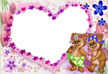 Fotografický efekt z kategorie Rámečky pro zamilované № 2200