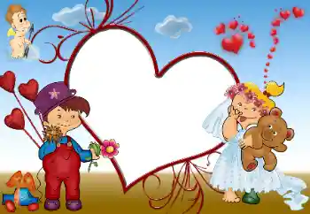 Fotografický efekt z kategorie Rámečky pro zamilované № 38331