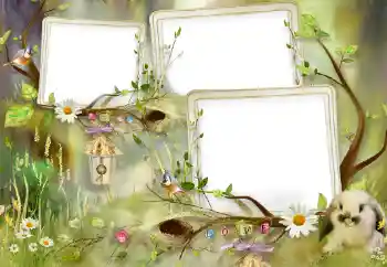 Nápis na rámečku: Love