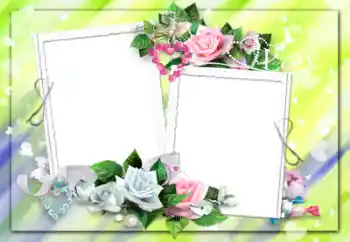 Nápis na rámečku: Love