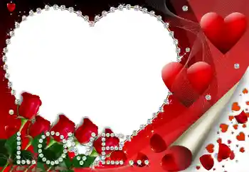 Nápis na rámečku: Love