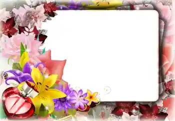 Nápis na rámečku: Šťastný Mezinárodní Den Žen