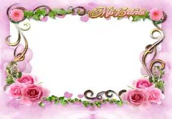 Nápis na rámečku: Šťastné Narozeniny! Nápis na rámečku: Šťastné Narozeniny!