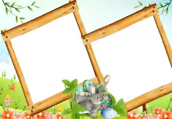 Fotografický efekt z kategorie Pohlednice na Velikonoce № 111960