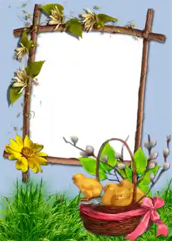 Fotografický efekt z kategorie Pohlednice na Velikonoce № 972