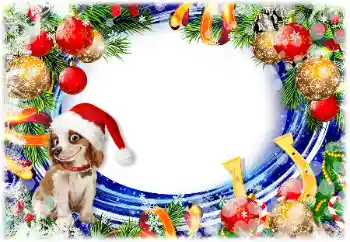 Fotografický efekt z kategorie Pohlednice pro Nový rok № 130007