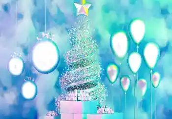 Fotografický efekt z kategorie Pohlednice pro Nový rok № 177863 Fotografický efekt z kategorie Pohlednice pro Nový rok № 177863