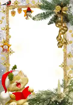 Fotografický efekt z kategorie Pohlednice pro Nový rok № 3297