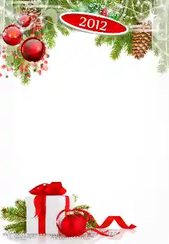 Fotografický efekt z kategorie Pohlednice pro Nový rok № 3309