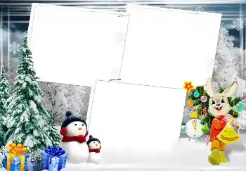 Fotografický efekt z kategorie Pohlednice pro Nový rok № 3324