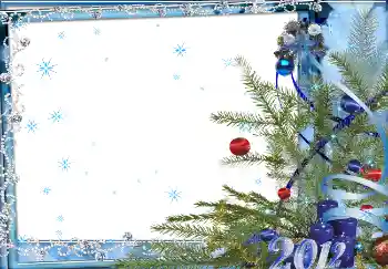 Fotografický efekt z kategorie Pohlednice pro Nový rok № 3326