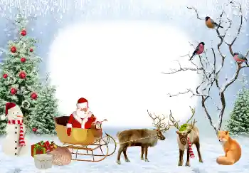 Fotografický efekt z kategorie Pohlednice pro Nový rok № 3328