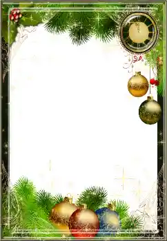 Fotografický efekt z kategorie Pohlednice pro Nový rok № 38901