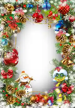 Fotografický efekt z kategorie Pohlednice pro Nový rok № 5453