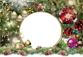 Fotografický efekt z kategorie Pohlednice pro Nový rok № 5458