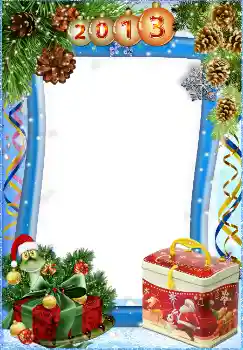 Fotografický efekt z kategorie Pohlednice pro Nový rok № 5521