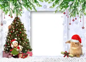 Fotografický efekt z kategorie Pohlednice pro Nový rok № 641