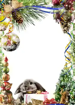 Fotografický efekt z kategorie Pohlednice pro Nový rok № 649