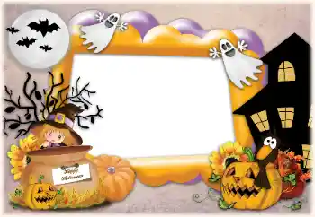 Fotografický efekt z kategorie Různé svátky № 124301. Nápis na rámečku: Happy Halloween Fotografický efekt z kategorie Různé svátky № 124301. Nápis na rámečku: Happy Halloween