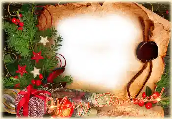 Nápis na rámečku: Veselé Vánoce! Nápis na rámečku: Veselé Vánoce!