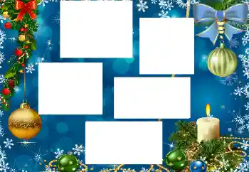 Fotografický efekt z kategorie Pohlednice na Vánoce № 163361