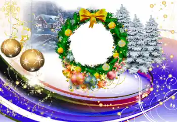 Fotografický efekt z kategorie Pohlednice na Vánoce № 177976