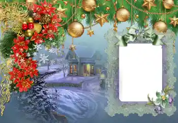 Fotografický efekt z kategorie Pohlednice na Vánoce № 178104