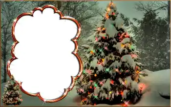 Fotografický efekt z kategorie Pohlednice na Vánoce № 178133